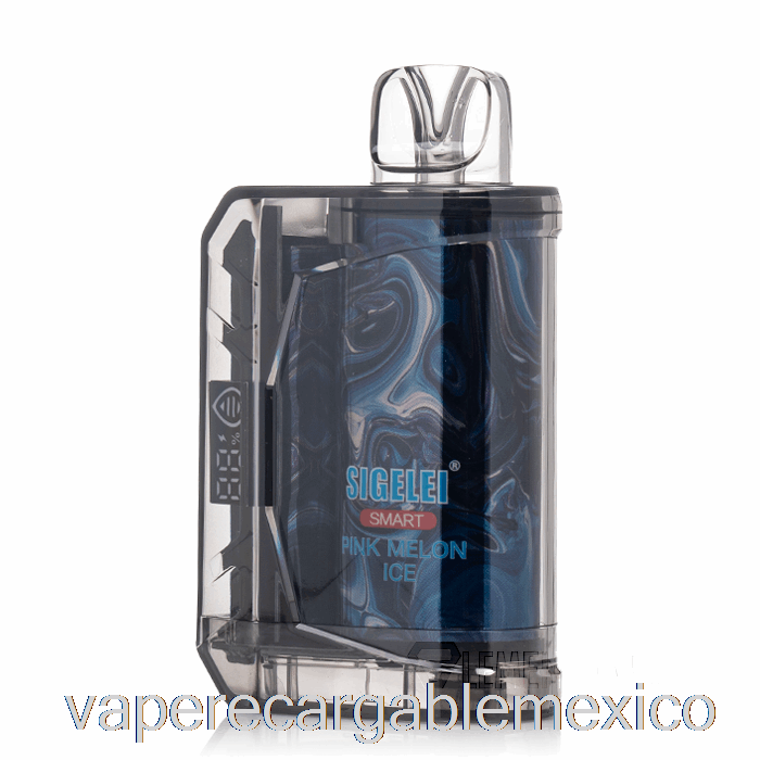 Vape Recargable Sigelei Smart Ac10000 Desechable Melón Rosa Hielo